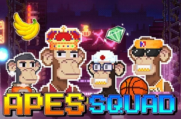 Capa do slot Apes Squad